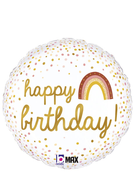 ballon anniversaire, ballon hélium, ballon anniversaire, Ballon Anniversaire Boho, en Aluminium