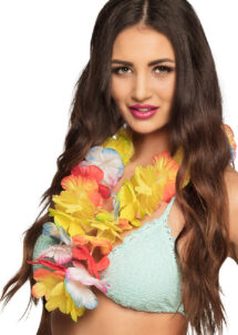 collier de fleurs, collier hawaïen, collier Hawaii