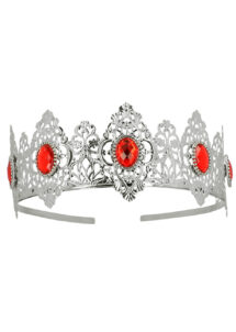 couronne de princesse, couronne de reine, diadème, tiare, Couronne de Princesse Royale, Argent et Rubis