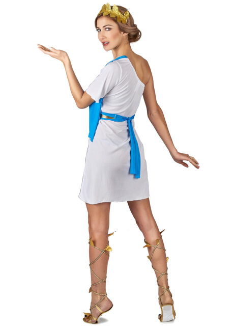 déguisement déesse grecque femme, déguisement déesse romaine, déguisement déesse grecque, costume romaine femme, déguisement romaine femme, déguisement déesse antiquité femme, déguisement déesse grecque, Déguisement de Déesse Grecque, Toge Bleue