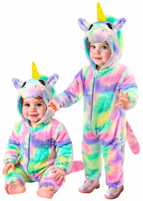 déguisement licorne bébé, costume de licorne pour bébé, déguisement bébé carnaval, Déguisement de Licorne Multicolore, Bébé