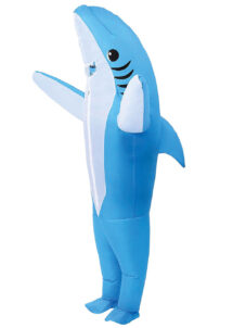 déguisement requin gonflable, costume humour, déguisement requin, Déguisement Gonflable, Requin Bleu