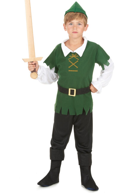 déguisement robin des bois, costume de robin des bois pour garçon, déguisement robin des bois enfant, Déguisement de Robin des Bois, Vert Foret, Garçon