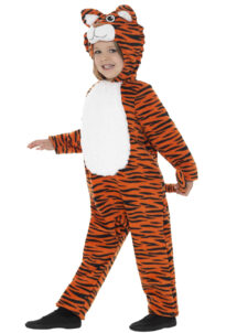 déguisement de tigre enfant, costume de tigre enfant, déguisement tigre fille, déguisement tigre garçon, déguisement d'animaux, Déguisement de Tigre Ventre Blanc, Fille et Garçon