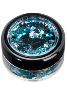 paillettes bleues maquillage, paillettes libres, paillettes cosmétique, paillettes en poudre