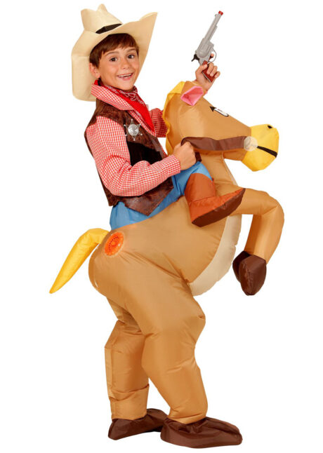 costume gonflable, déguisement gonflable pour enfant, déguisement gonflable cowboy rodéo, Déguisement Gonflable, Cowboy Rodéo, Enfant