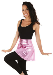 jupe rose, jupe disco, jupe futuriste, tutu rose, jupe métallisée