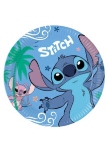 anniversaire stitch, assiettes stitch, Lilo et stitch, vaisselle goûter d'anniversaire