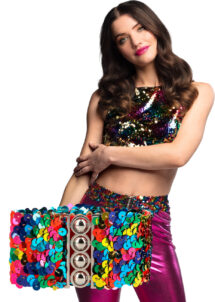 ceinture paillettes, ceinture sequins, accessoire paillettes