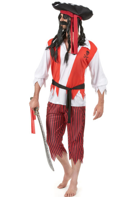 déguisement de pirate adulte, costume de pirate homme, déguisement pirate homme, Déguisement de Pirate, Corsaire des Mers