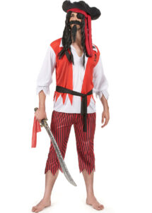 déguisement de pirate adulte, costume de pirate homme, déguisement pirate homme