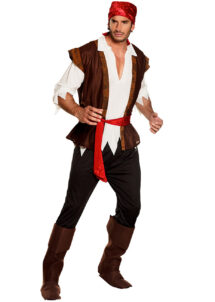 déguisement de pirate adulte, costume de pirate homme, déguisement pirate homme, Déguisement de Pirate, Thunder