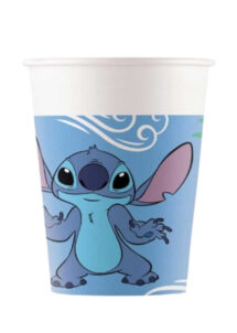 anniversaire stitch, gobelets stitch, Lilo et stitch, vaisselle goûter d'anniversaire, Vaisselle Stitch, Gobelets