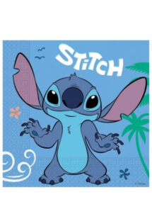 anniversaire stitch, serviettes stitch, Lilo et stitch, vaisselle goûter d'anniversaire