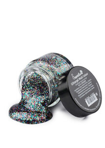 paillettes de maquillage, gel paillettes visage et corps, paillettes maquillage multicolore