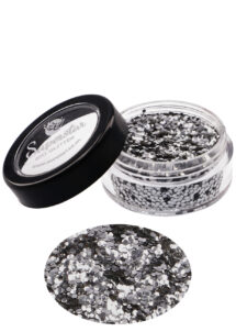 paillettes argent maquillage, paillettes libres argent Superstar, paillettes libres biodégradables