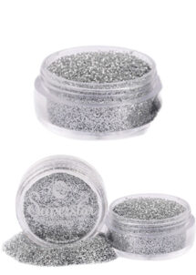 paillettes argent, paillettes maquillage, paillettes poudre fine