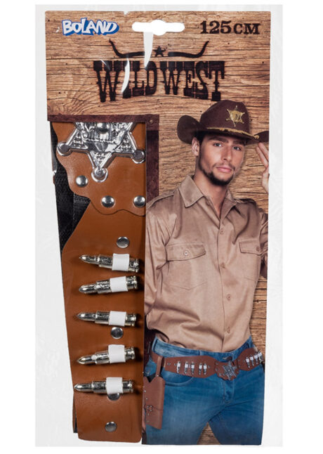 holster cowboy, étuis pour pistolets cowboy, ceinture holsters, Holster Double, Etui pour Revolvers, Simili Cuir, avec Cartouches