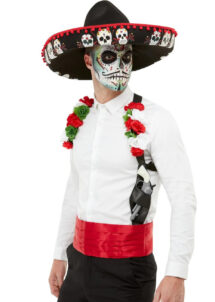 déguisement jour des morts homme, accessoires jour des morts Halloween homme, déguisement homme Halloween