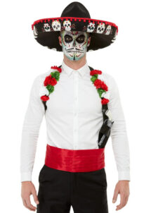 déguisement jour des morts homme, accessoires jour des morts Halloween homme, déguisement homme Halloween