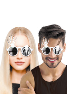 lunettes Halloween, lunettes squelette, accessoire Halloween
