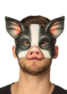 masque de sanglier, masque de cochon, masques animaux