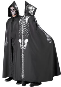 Cape Du Père Noël Avec Capuche - Tissu Doux, Tailles Enfant (86cm) Et Adulte (110cm) - Idéal Pour Noël Et Cosplay