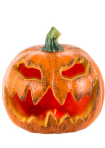 citrouille lumineuse, décoration citrouille halloween, citrouille led
