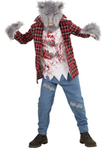 déguisement de loup garou enfant, déguisement de loup garçon, costume de loup Halloween