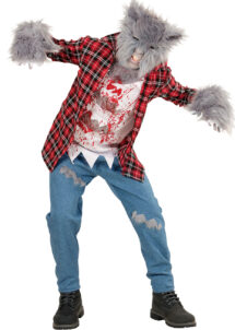 déguisement de loup garou enfant, déguisement de loup garçon, costume de loup Halloween