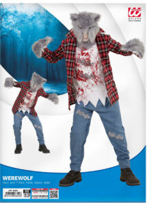 déguisement de loup garou enfant, déguisement de loup garçon, costume de loup Halloween