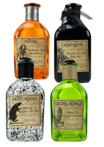 déco halloween, bouteilles déco halloween, accessoire déco halloween, accessoire décorations halloween, bouteilles poison halloween décorations, objets décorations halloween