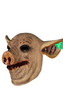 masque de cochon Halloween, masque Pig Saw, masque de cochon égorgé