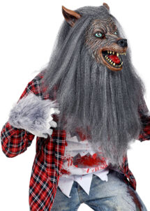 masque de loup garou, masque de loup garou halloween