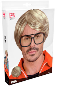 perruque Dahmer, perruque blonde homme, perruque blonde cheveux courts, perruques pour hommes