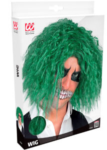 perruque du Joker, perruque Jocker, perruque verte, cheveux verts joker