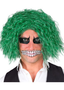 perruque du Joker, perruque Jocker, perruque verte, cheveux verts joker