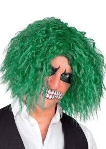 perruque du Joker, perruque Jocker, perruque verte, cheveux verts joker
