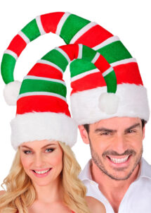 bonnet de lutin, bonnet d'elfe de Noël, bonnet réveillons chapeau d'Elfe