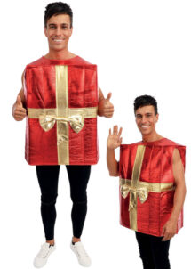 déguisement de cadeau, déguisement de paquet cadeau, déguisement de Noël, déguisement humour