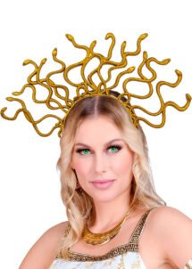serre-tête Medusa, coiffe de Medusa, serre-tête serpents