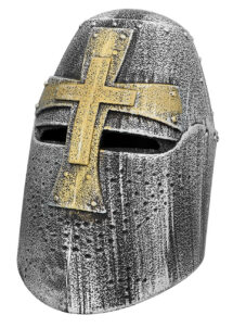casque de chevalier, casque médiéval, accessoires déguisement médiéval, accessoires chevaliers, casques moyen âge