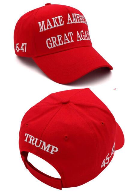 casquette Trump, casquette make America great again, casquette rouge, casquette Maga, Casquette Make America Great Again, Rouge, Trump