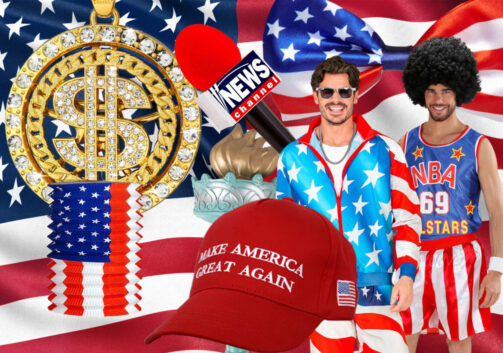 Soirée déguisement déco Etats Unis