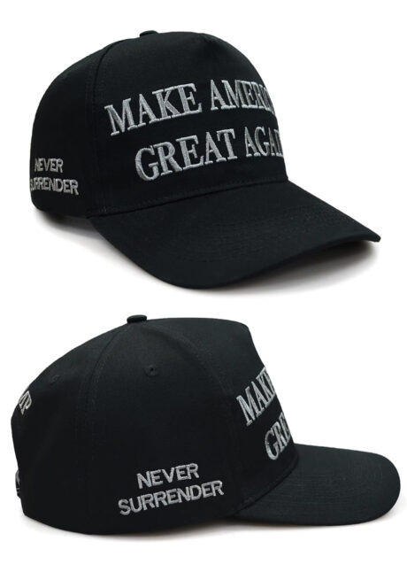 casquette Trump, casquette make America great again, casquette noire, casquette Maga, casquette Elon Musk, Casquette Make America Great Again, Noire, Trump & Musk