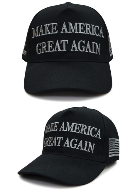 casquette Trump, casquette make America great again, casquette noire, casquette Maga, casquette Elon Musk, Casquette Make America Great Again, Noire, Trump & Musk