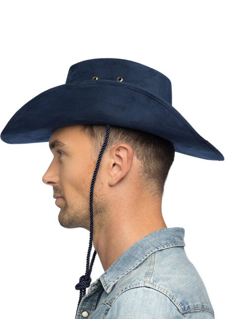 chapeau de cowboy, chapeau de cow-boy, chapeau cowboy qualité, Chapeau de Cowboy Bleu Nuit, Tennessee