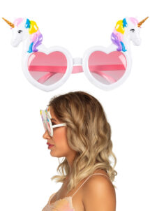 lunettes coeurs licornes, lunettes licornes, lunettes coeurs