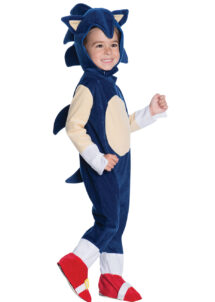 déguisement de Sonic, costume sonic, déguisement héros, déguisement jeux vidéos