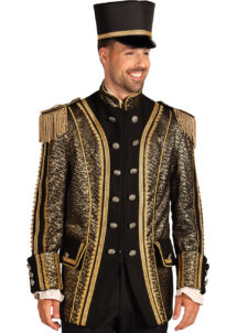 déguisement monsieur loyal, déguisement dompteur, déguisement cirque, veste premium homme